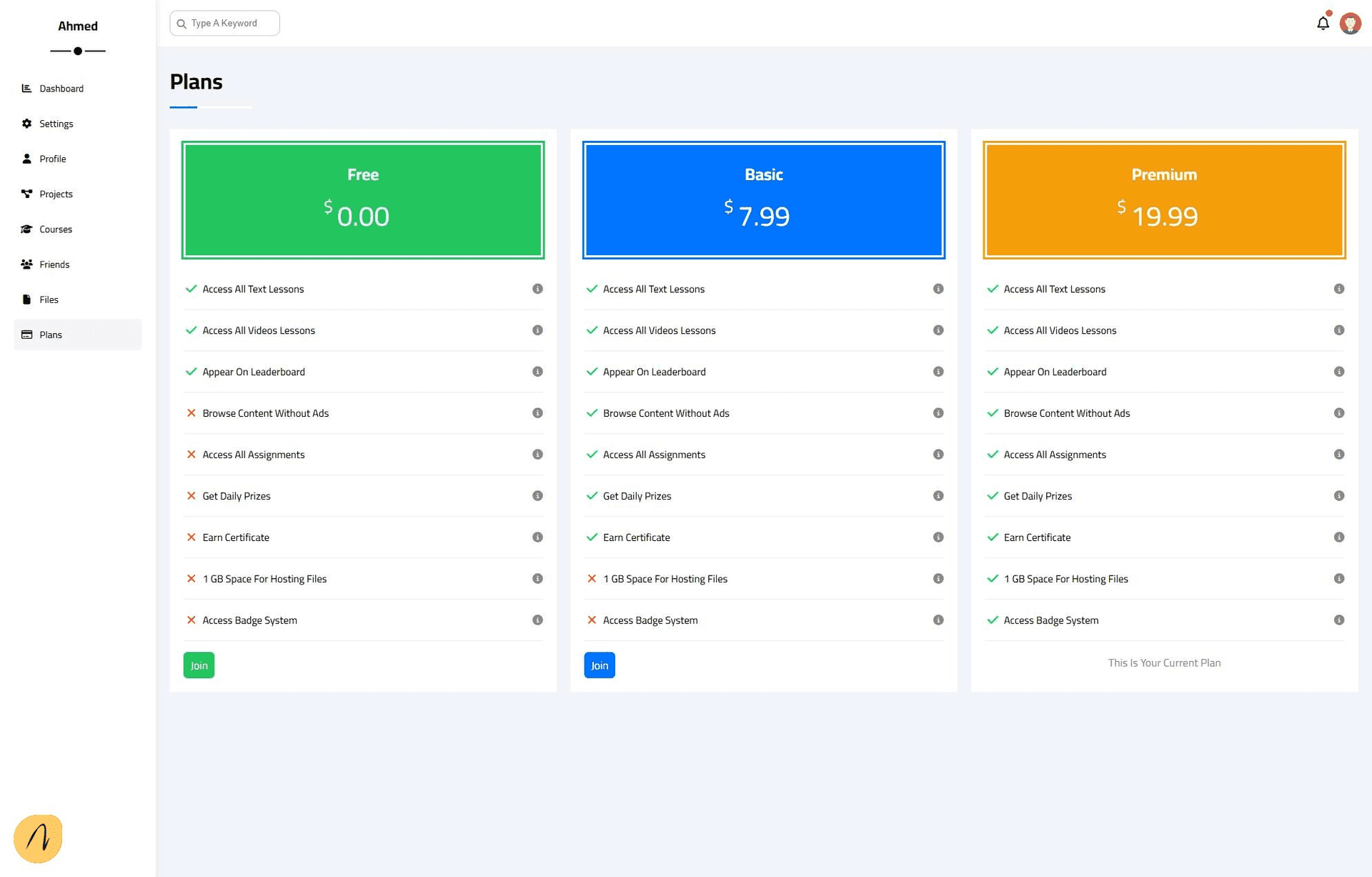 Analytics Dashboard — screen 8