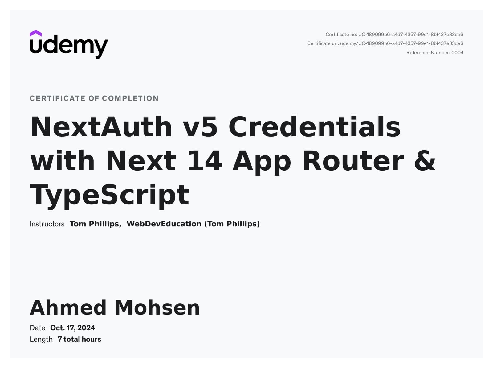 NextAuth V5 — Credentials