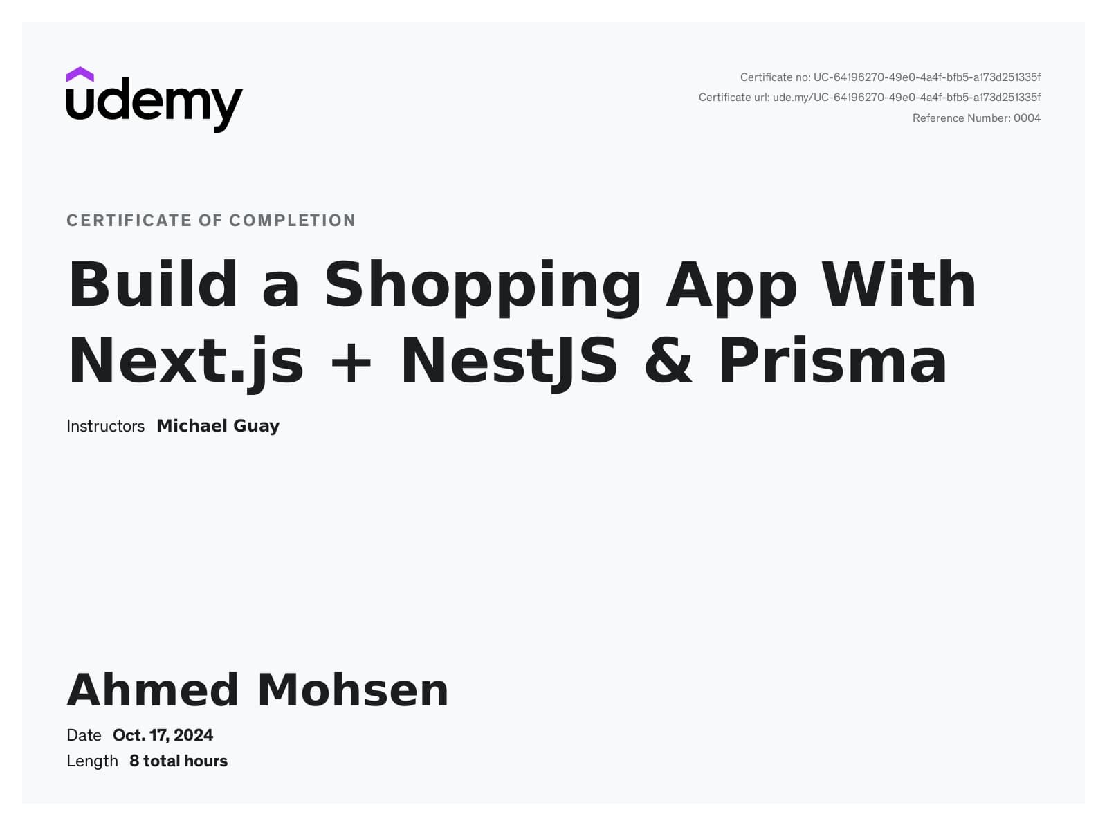 Shop App with Next.js + NestJS